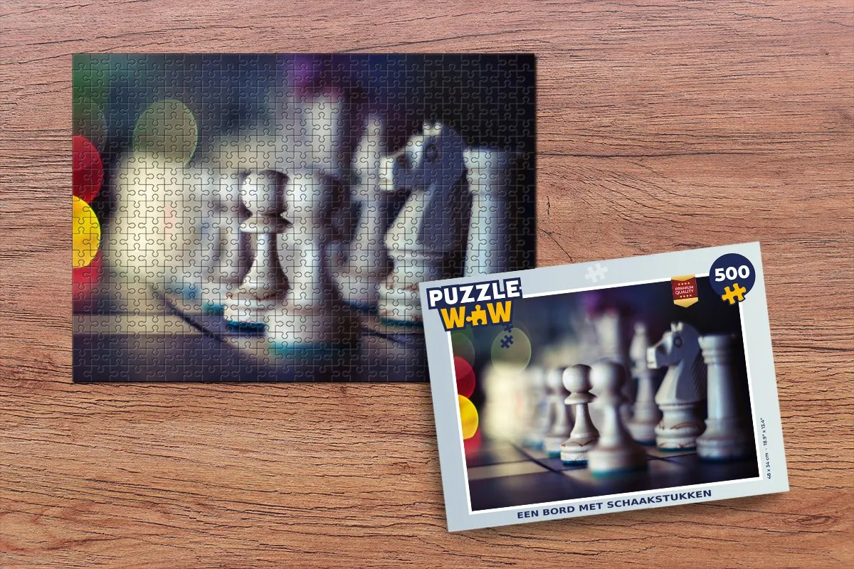 PuzzleWow Legpuzzel 500 Stuks Multicolor - MPN 6017005685662