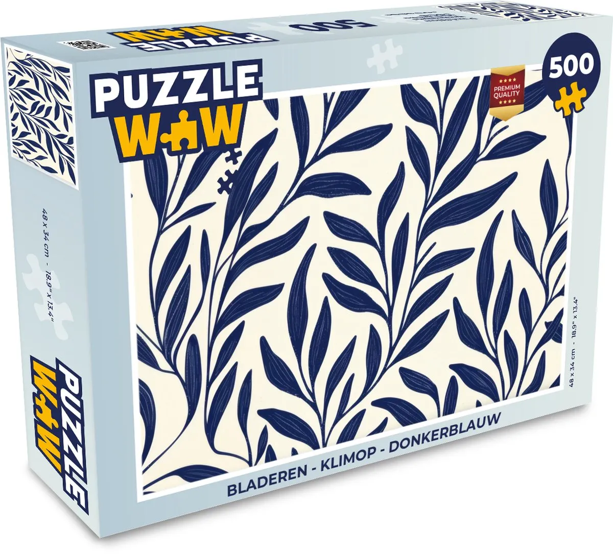 PuzzleWow Klimop Legpuzzel 500 Stuks