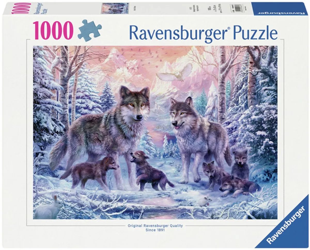 Ravensburger Arctische Wolven Legpuzzel 1000 Stuks