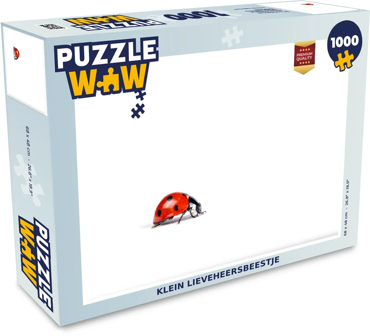 PuzzleWow Klein Lieveheersbeestje Legpuzzel 1000 Stuks