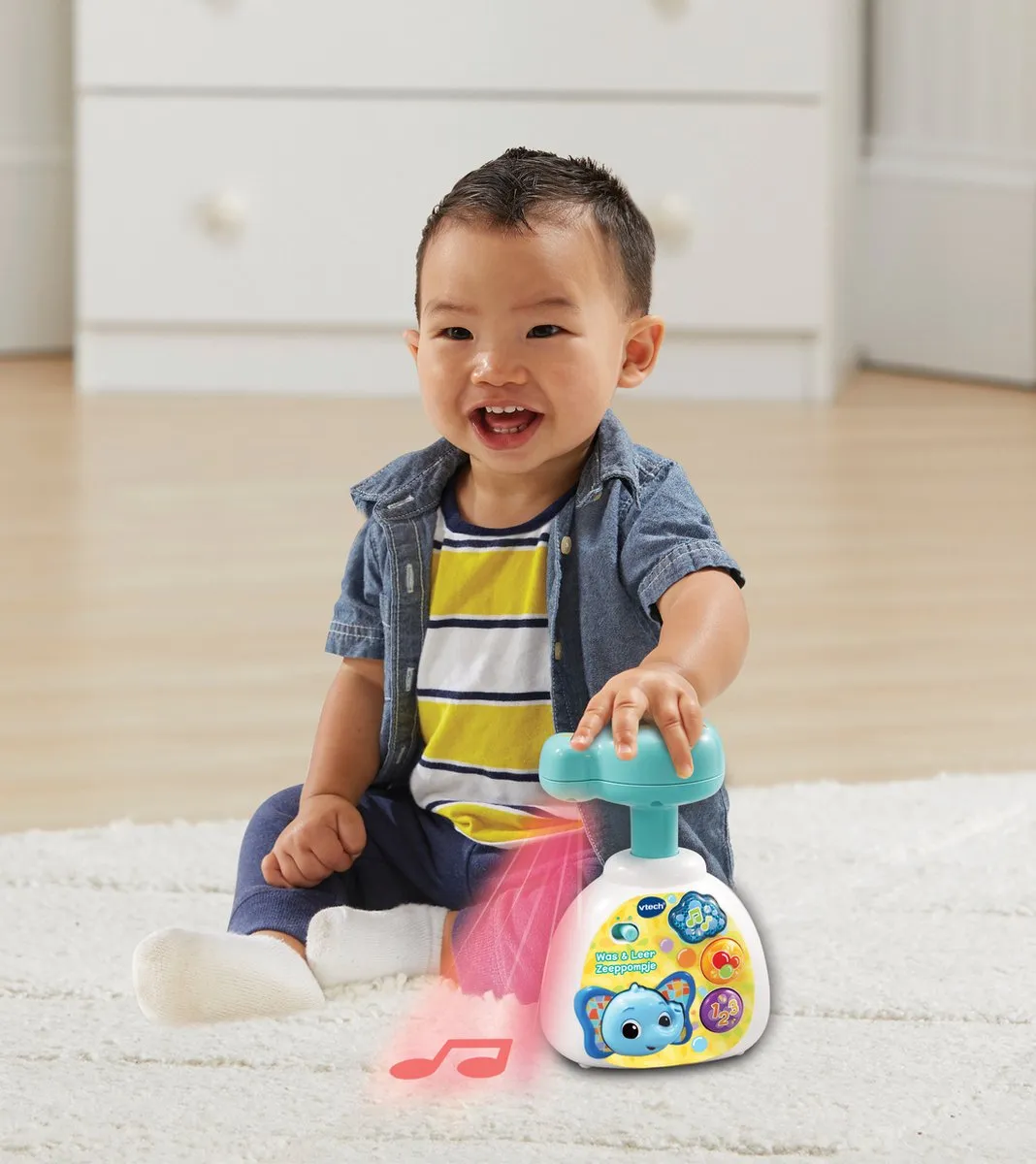 VTech Was & Leer Zeeppompje 80-552023 - Educatief Speelgoed - 2x AAA
