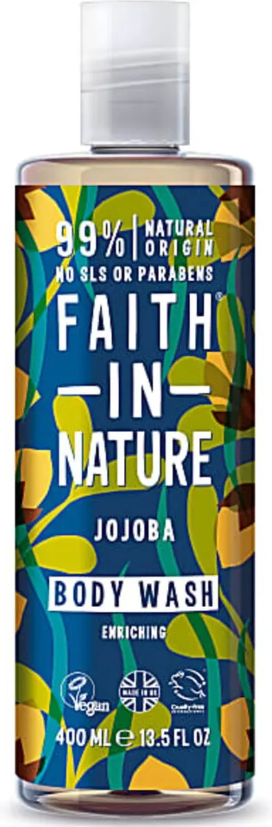 Faith In Nature Douchegel Jojoba 400 ml