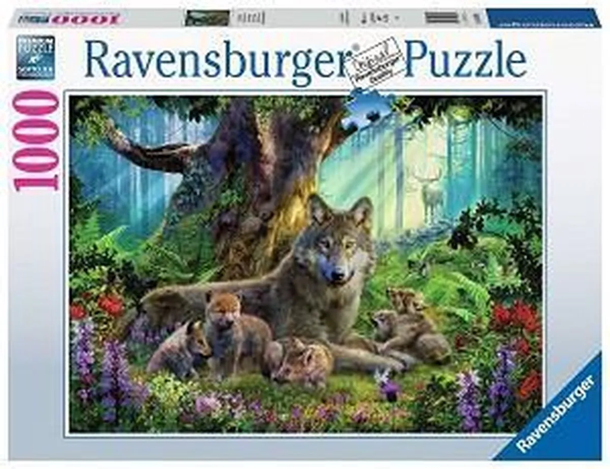 Ravensburger Grappige Kat op de Big Ben Legpuzzel 1500 Stuks - 160099