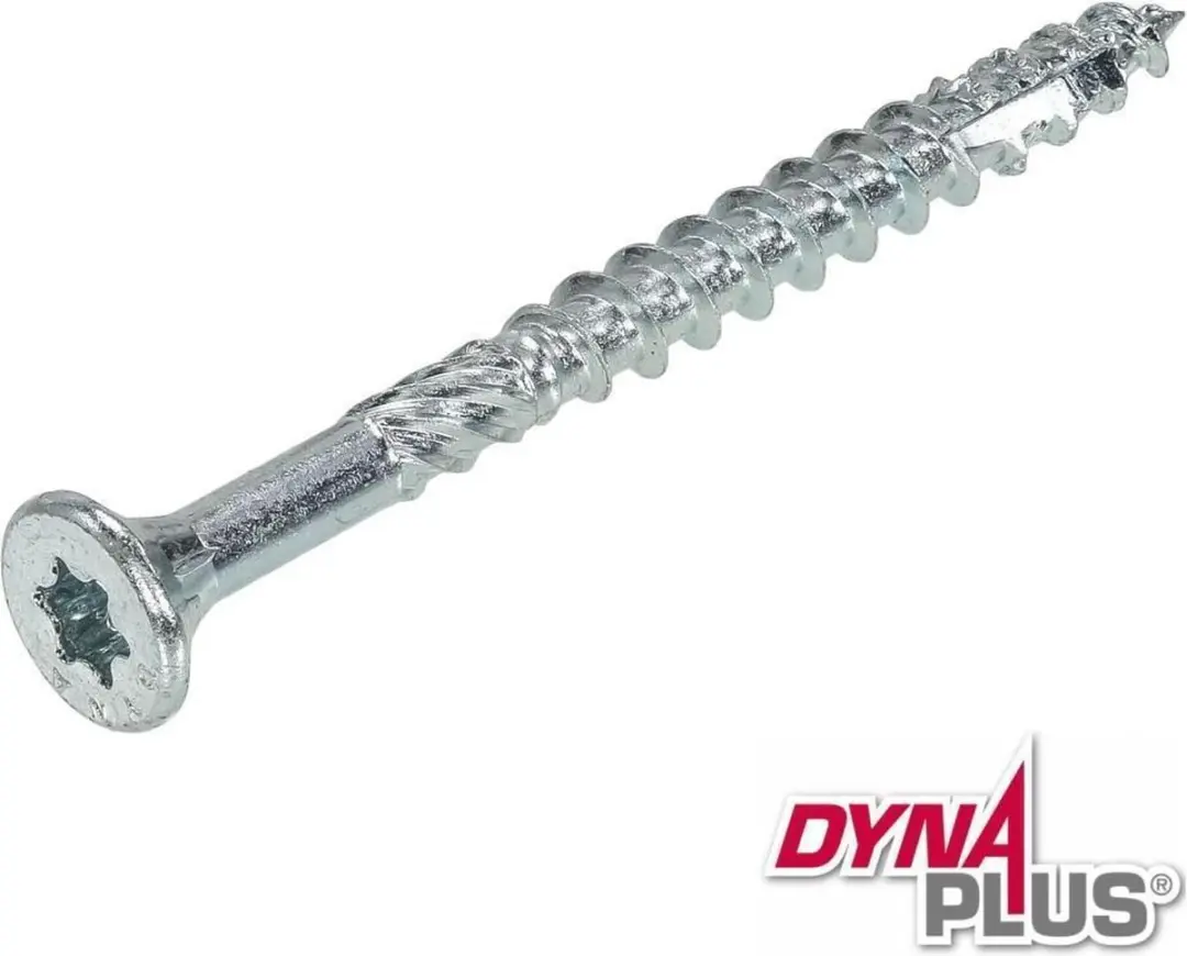 Dynaplus Unischroeven Torx 30 6x60mm - 100 Stuks - Verzinkt