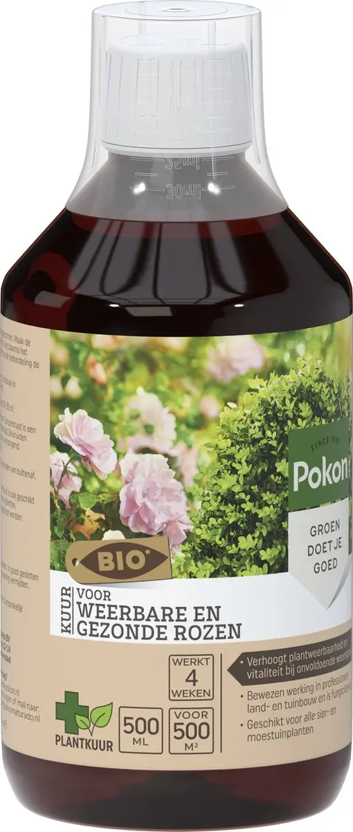 Pokon Bio Kuur Rozen Concentraat 500ml - afbeelding 2 van 5