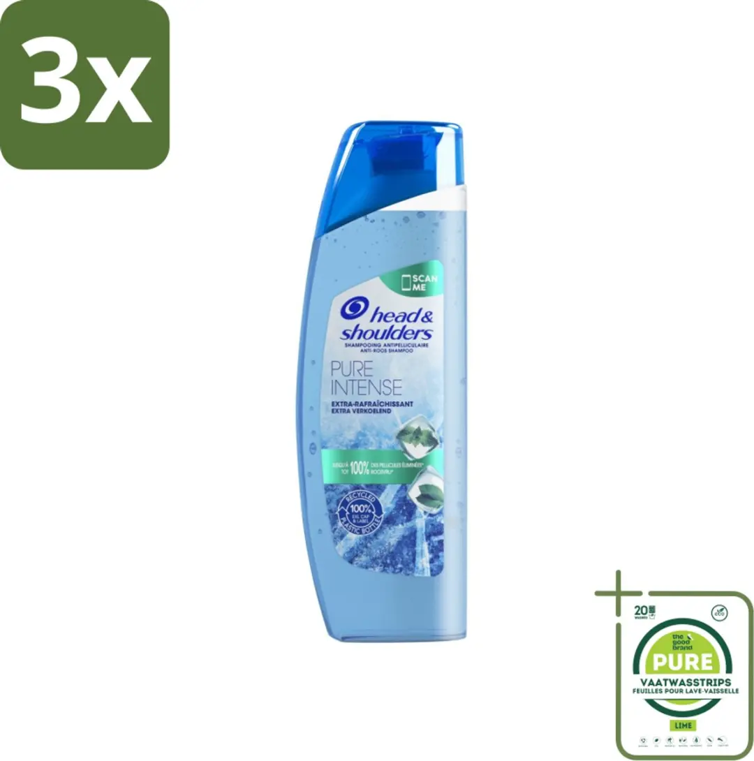 3 x Head & Shoulders