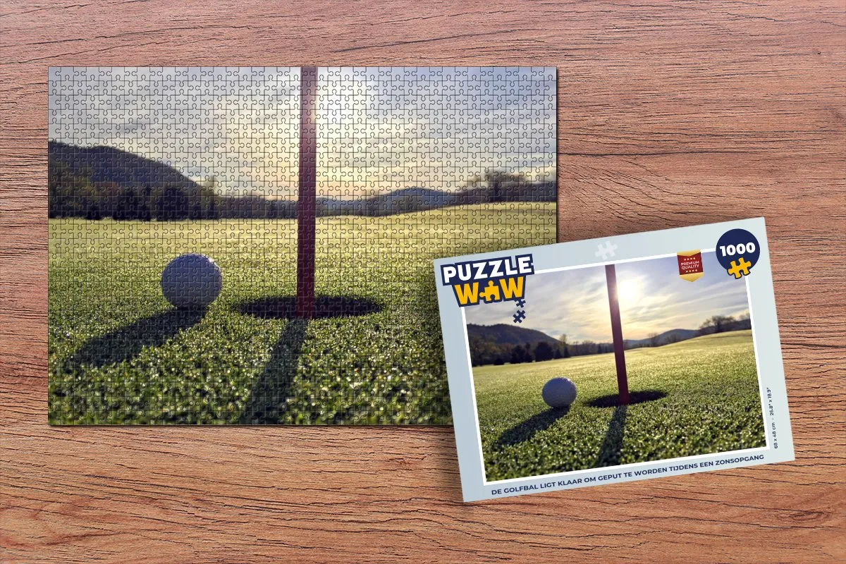 PuzzleWow Legpuzzel 1000 Stuks - Multicolor