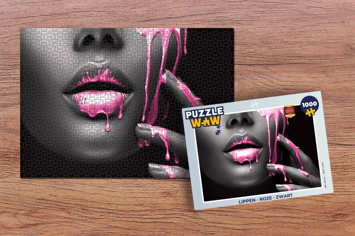 PuzzleWow Legpuzzel 1000 Stuks - Multicolor