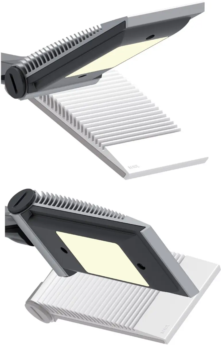 MAUL optimus Bureaulamp LED 5W - Antraciet - Dimbaar - afbeelding 3 van 5