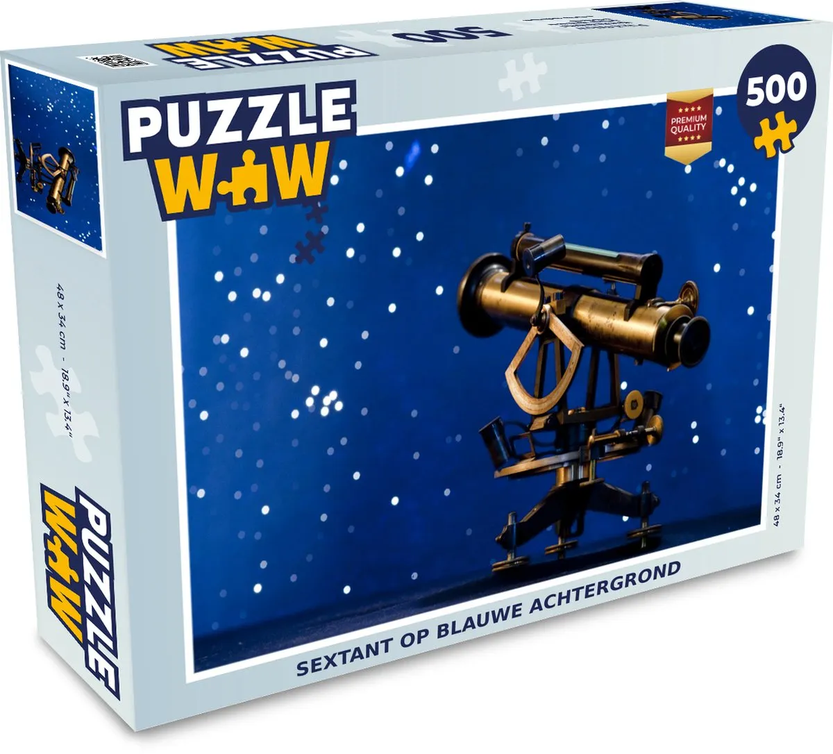 PuzzleWow Sextant Legpuzzel 500 Stuks