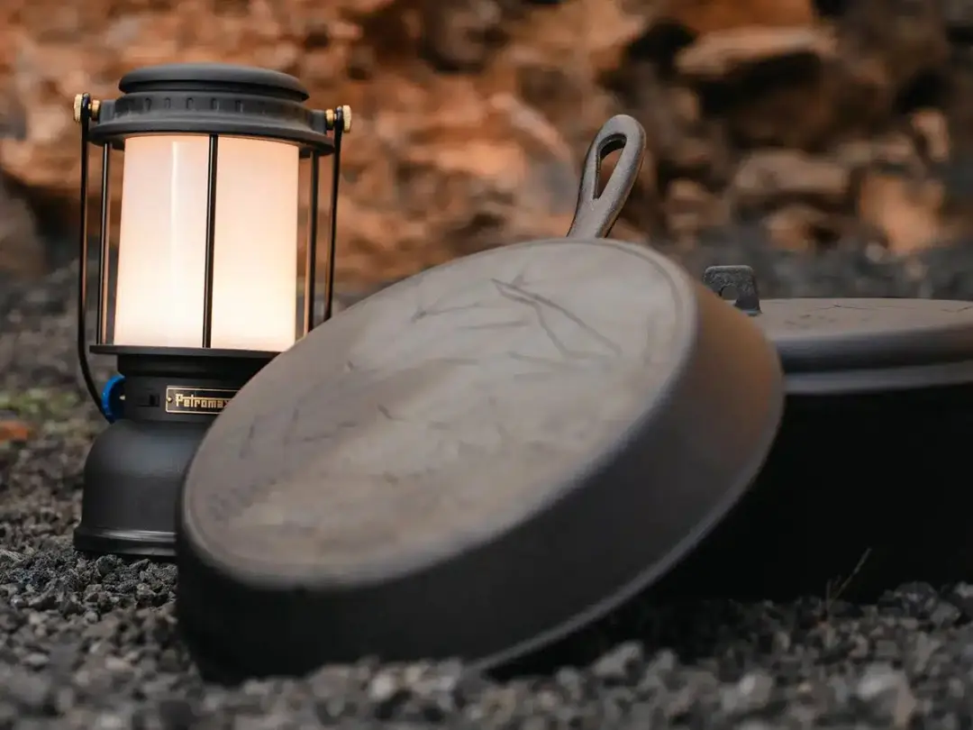Petromax Essential Skillet FP30 Gietijzeren Koekenpan 30cm - Zwart - afbeelding 3 van 5