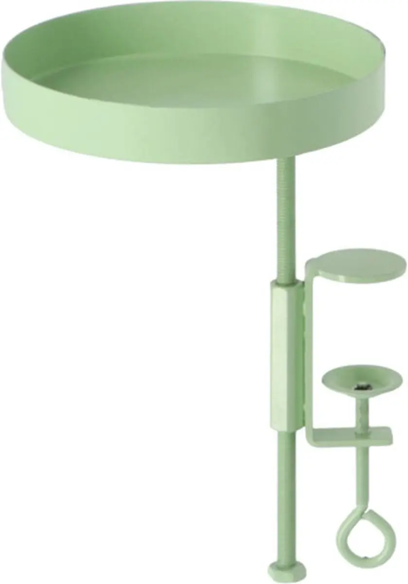 Esschert Design Plantenblad met klem rond S groen