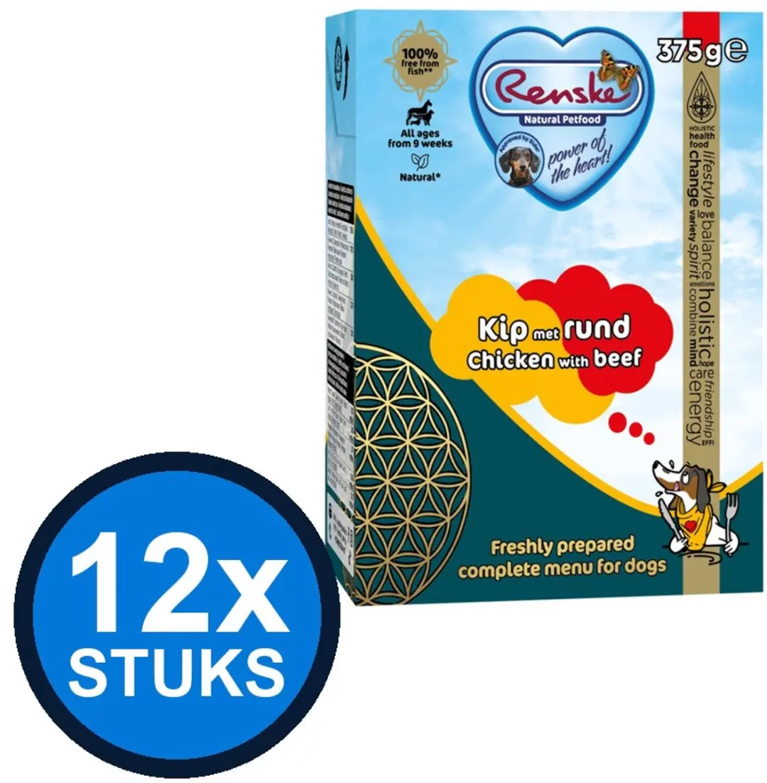 12x Renske Vers Kip met Rund