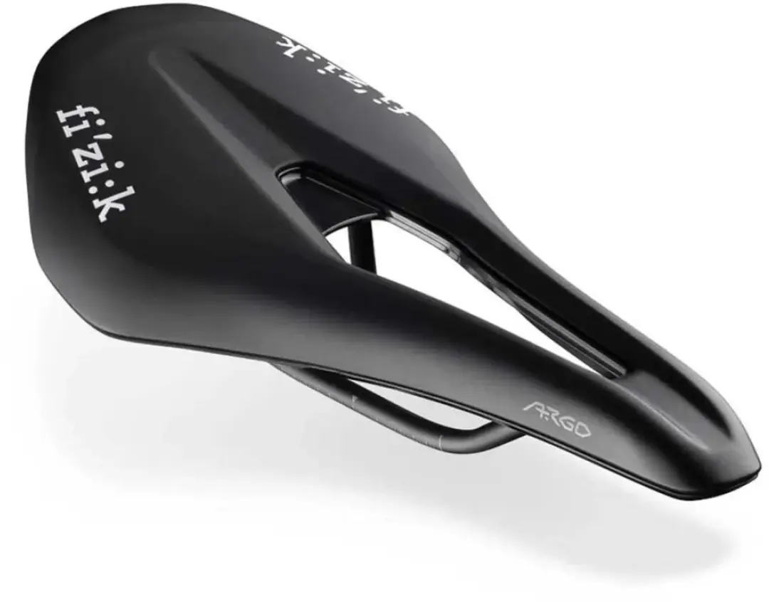 Fizik Argo Vento R5 Zadel 140mm - Zwart - afbeelding 4 van 6
