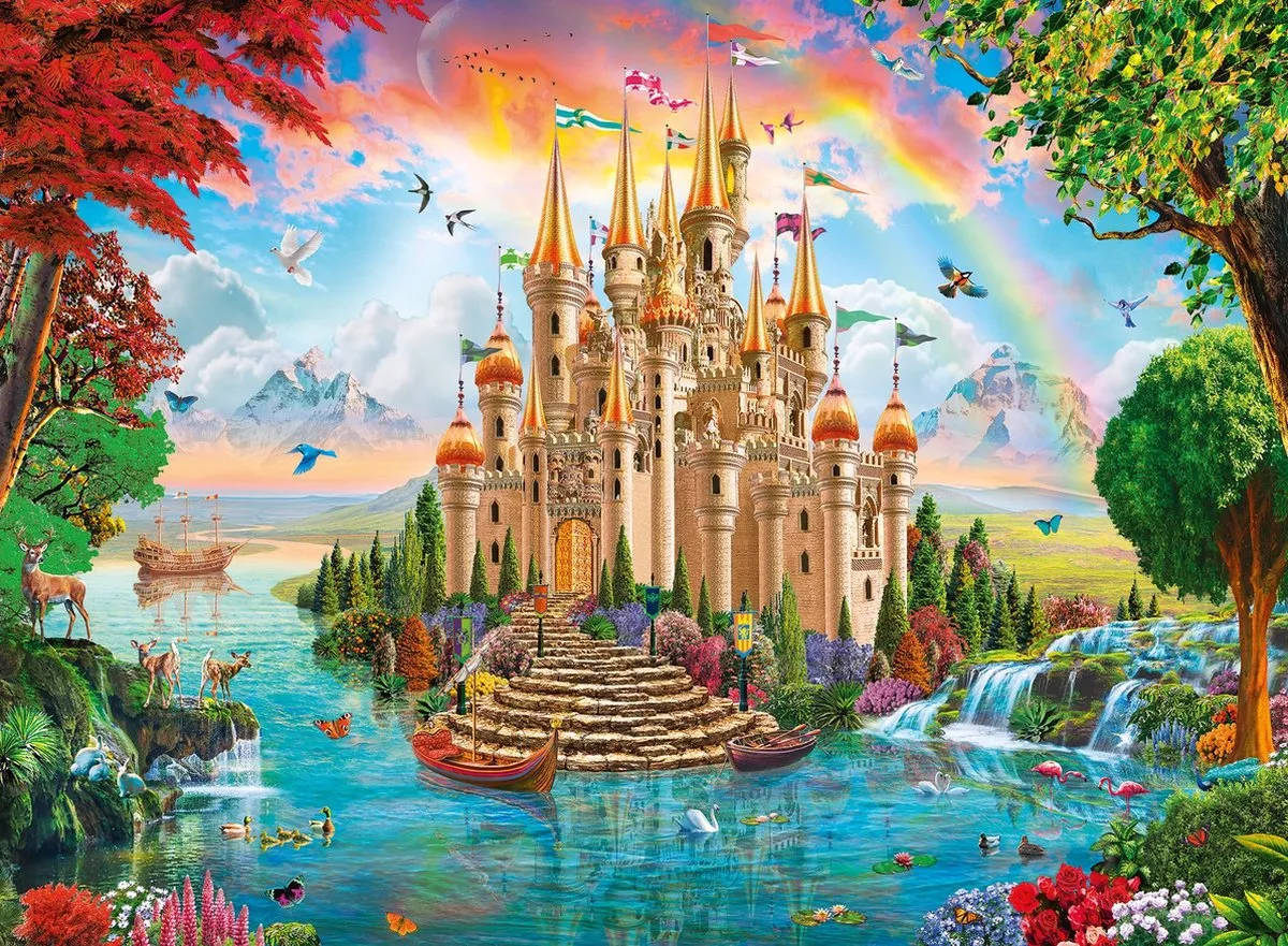 Ravensburger Sprookjesachtig Kasteel Legpuzzel 100 Stuks - 132850