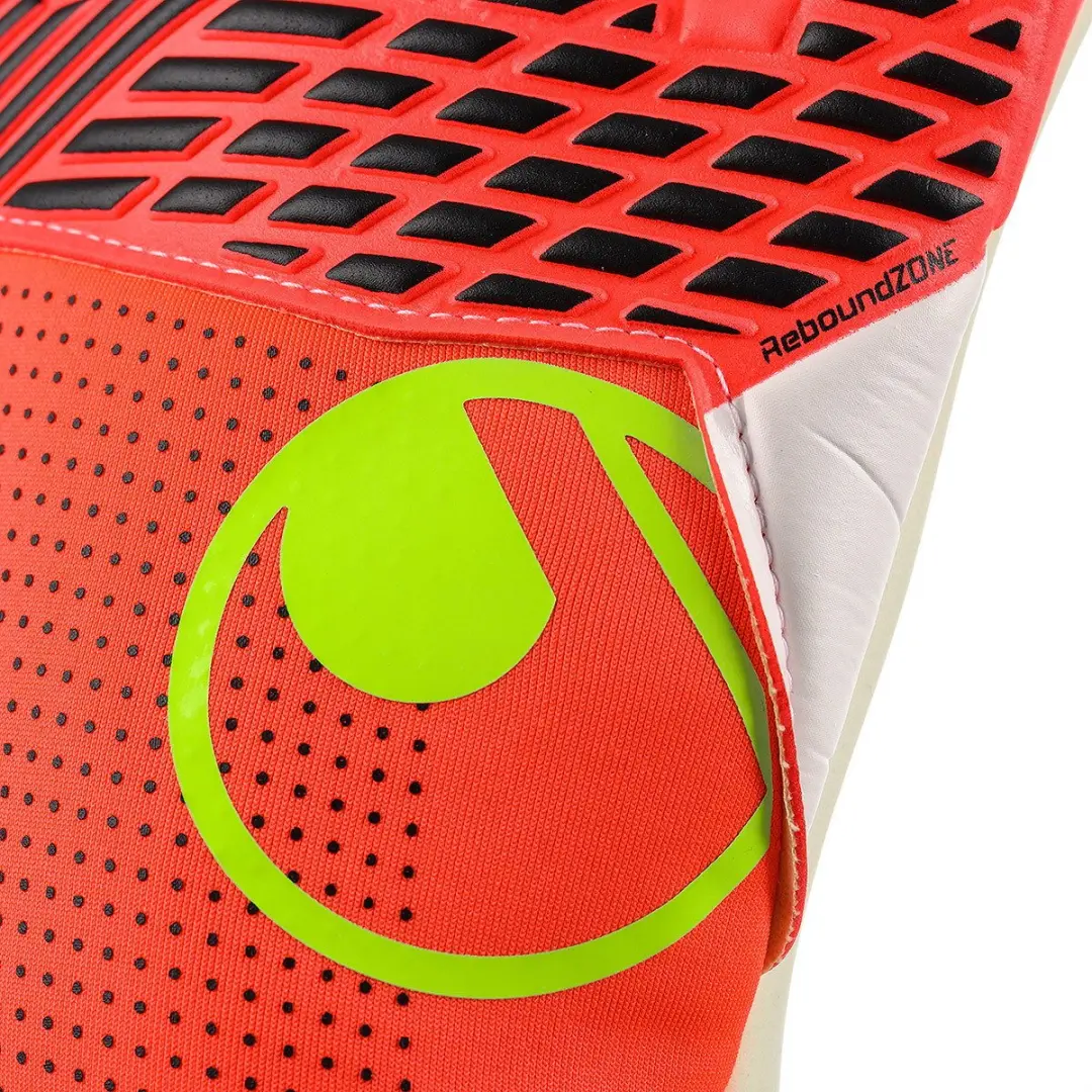 Uhlsport Fm Absolutgrip Hn Keepershandschoenen - Maat 10 - Fluorood/Wit/Fluogeel - afbeelding 5 van 6