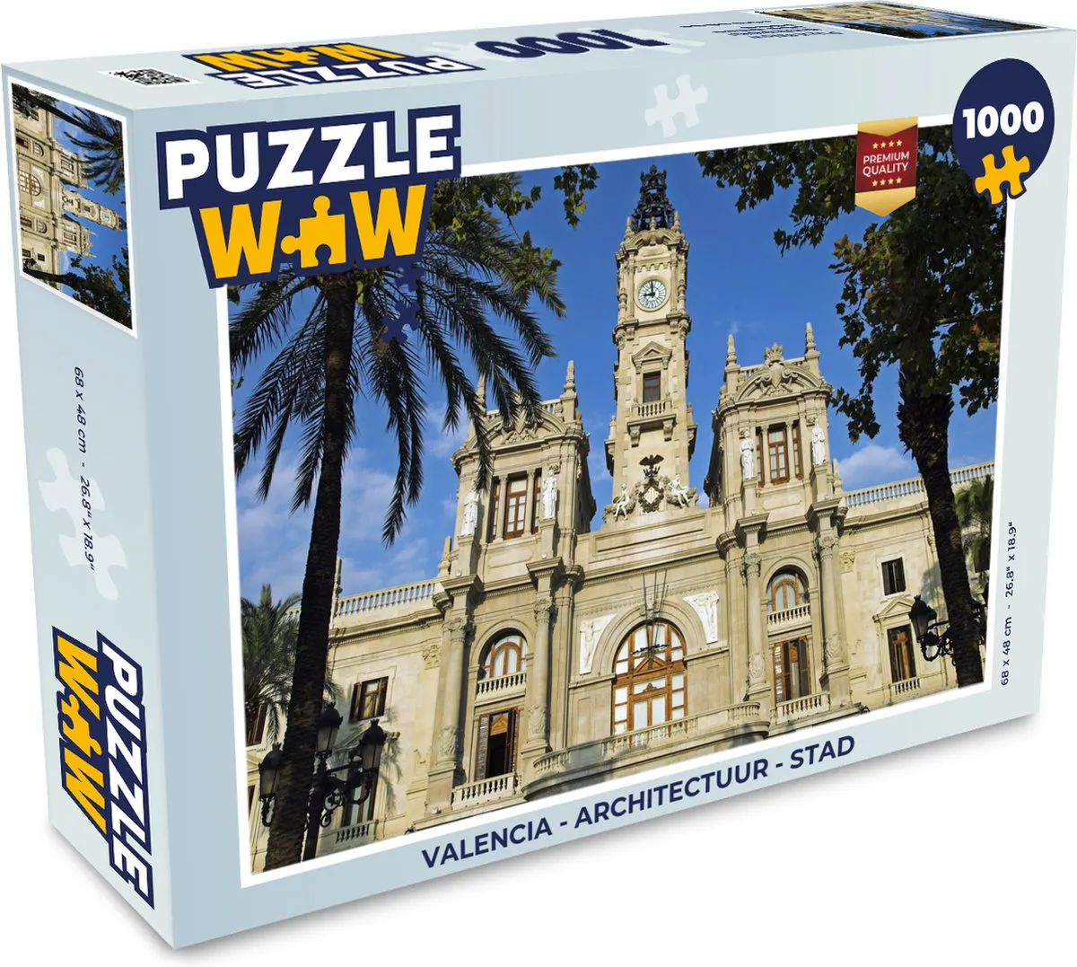 PuzzleWow Valencia Legpuzzel 1000 Stuks