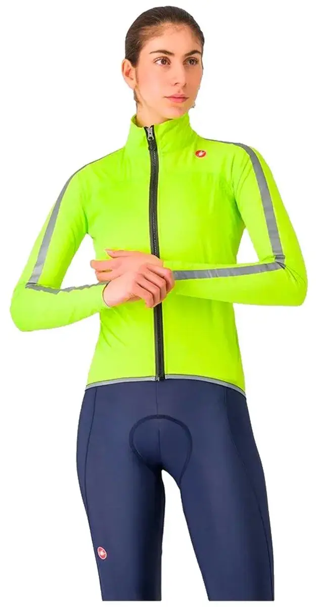 Castelli Rain Ultra Jas Geel S Vrouw