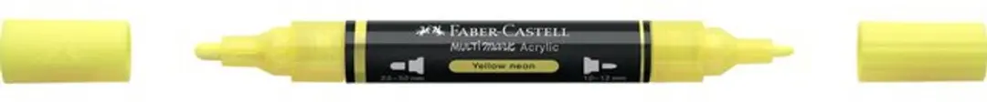 Acrylmarker Faber Castell Multimark 256 yellow neon