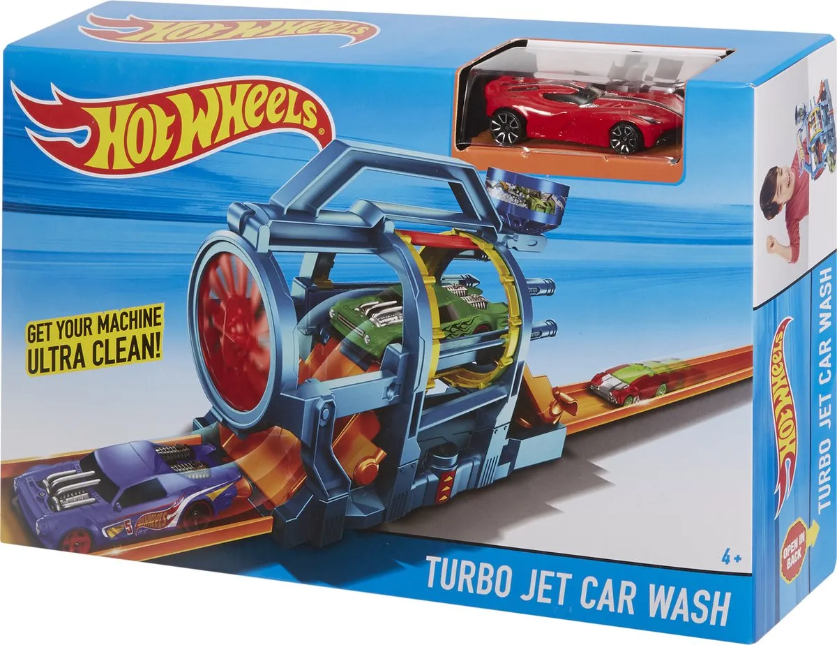 Hot Wheels Turbo Jet FJN35 Racebaan - Turbo Jet