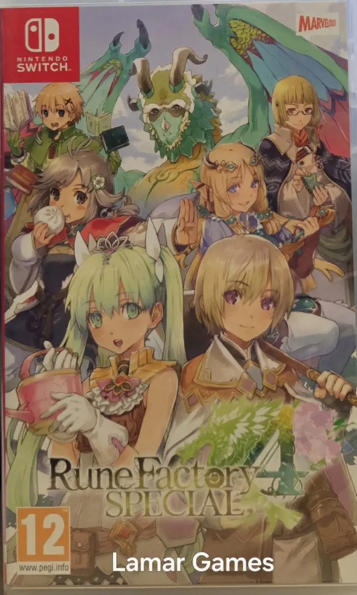 Marvelous Rune Factory 4 Special Nintendo Switch