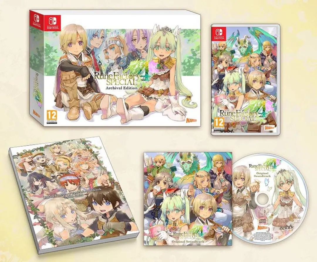Rune Factory 4 Special Archival Edition