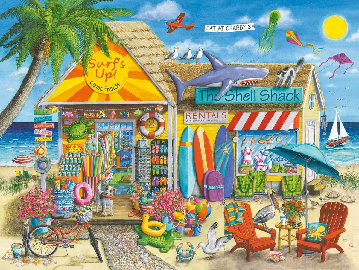 Ravensburger Surf's Up Legpuzzel 1500 Stukjes - Meerkleurig