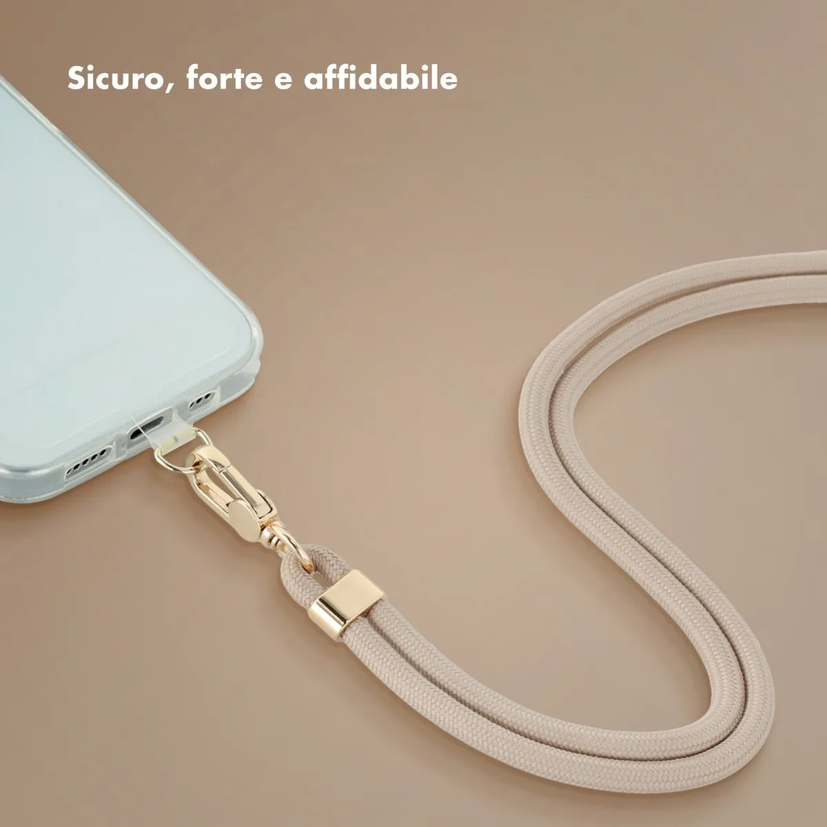 Selencia SH00079475 Telefoonkoord - Beige