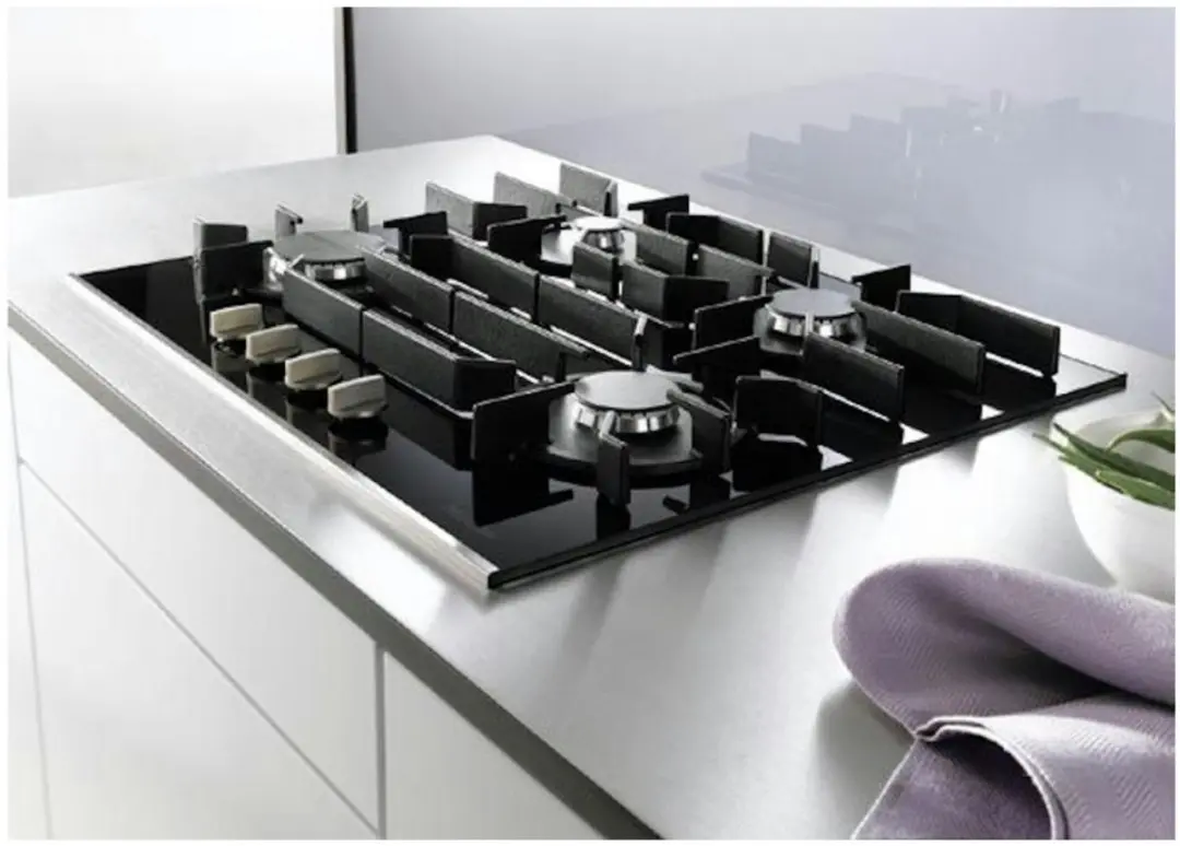 Miele KM 3010 G Gaskookplaat - 4 zones - Zwart - afbeelding 5 van 6