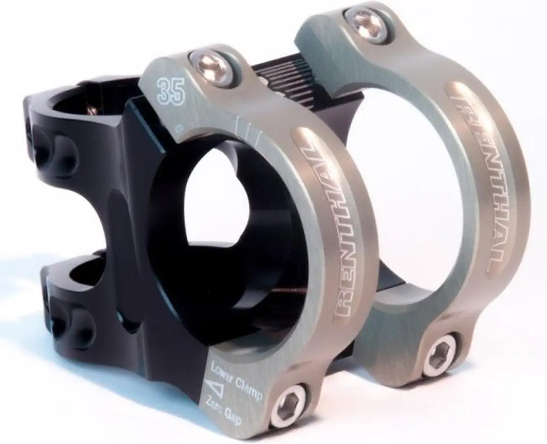 Renthal Apex 35 Fietsstuurpen 40mm - Zwart/Zilver - afbeelding 2 van 2