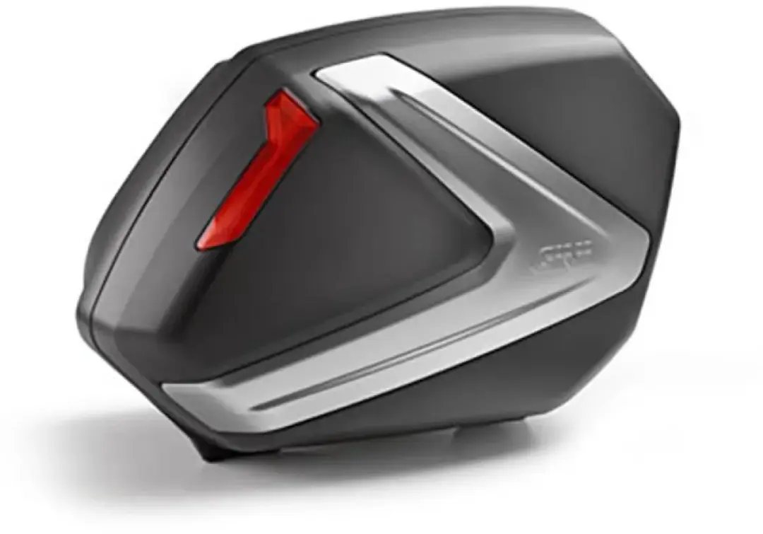 Givi V37n Zijkoffer Set - Zwart/Zilver - afbeelding 2 van 2