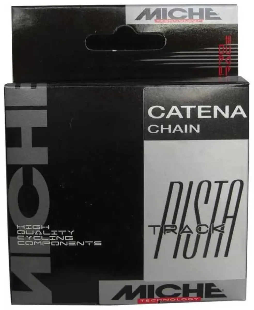 Miche PISTA Baanfiets Ketting 100L - Zilver - afbeelding 4 van 5