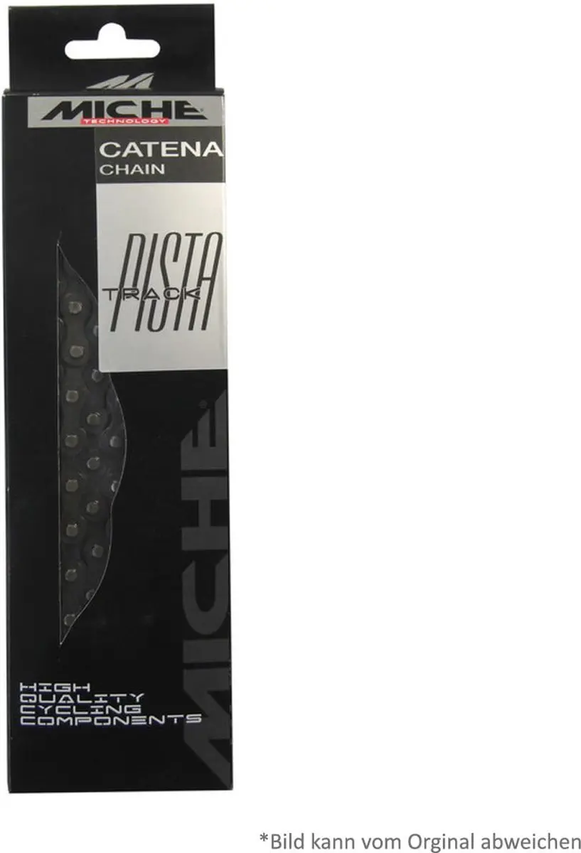 Miche PISTA Baanfiets Ketting 100L - Zilver - afbeelding 5 van 5