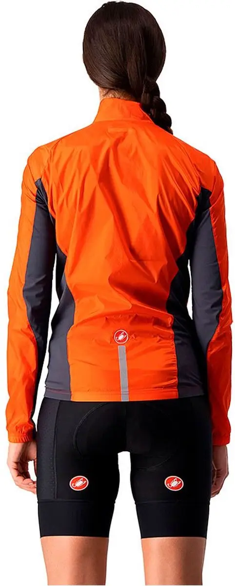 Castelli Squadra Stretch Fietsjas Dames - M - Fiery Red/Dark Gray - afbeelding 2 van 6
