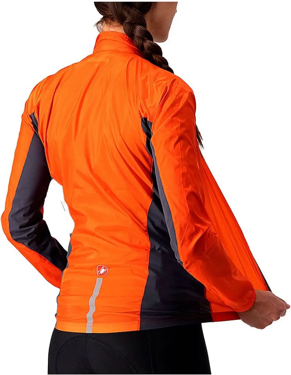 Castelli Squadra Stretch Fietsjas Dames - M - Fiery Red/Dark Gray - afbeelding 5 van 6