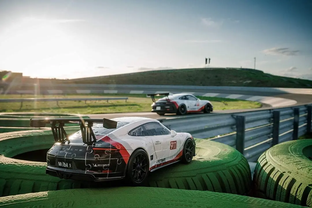 Ravensburger Porsche GT3 Cup 3D Puzzel 108 Stuks - afbeelding 6 van 6