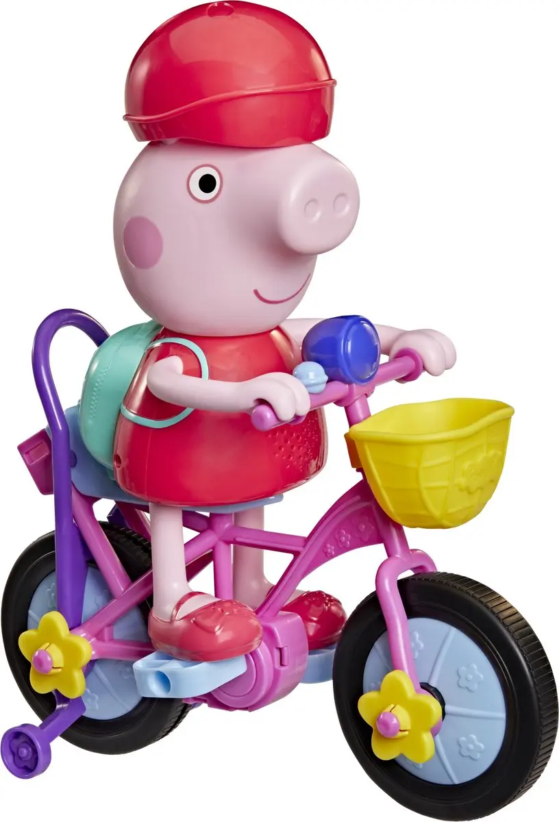 Peppa Pig Klaar, trappen maar Interactieve Speelset - G2177 - Roze - afbeelding 2 van 6