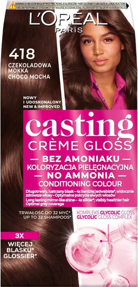 L'Oréal Paris Casting Crème Gloss 418 Chocolade Mocca