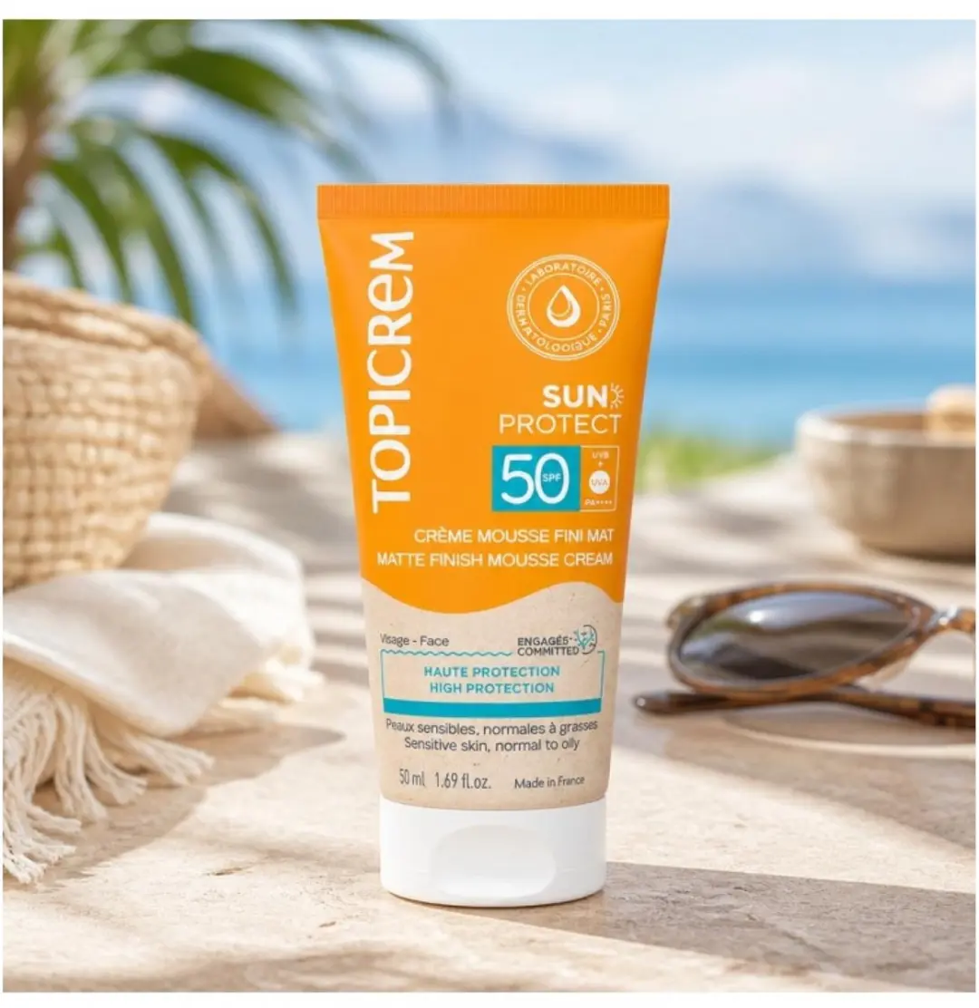 Topicrem Sun Protect Crème Mousse SPF50 50ml