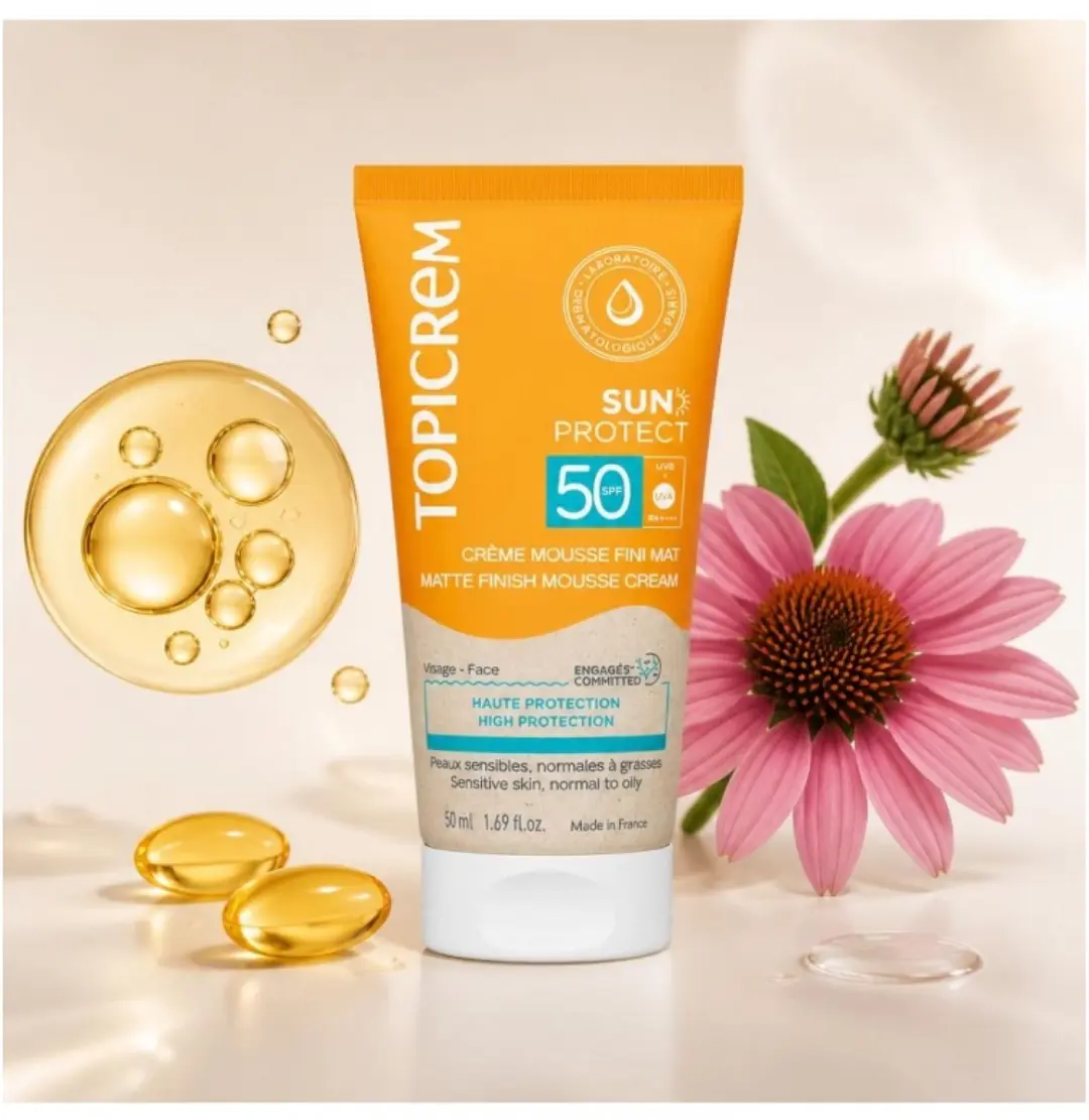 Topicrem Sun Protect Crème Mousse SPF50 50ml