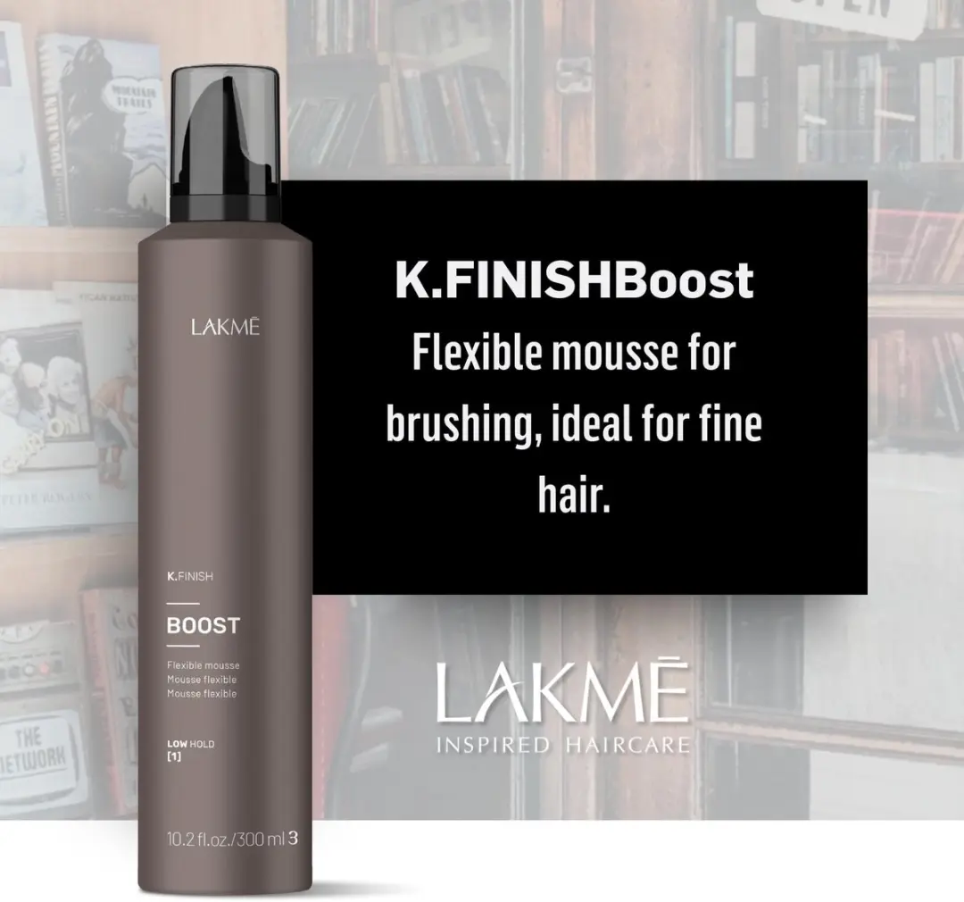 Lakmé K.finish Boost Flexible Mousse 300ml