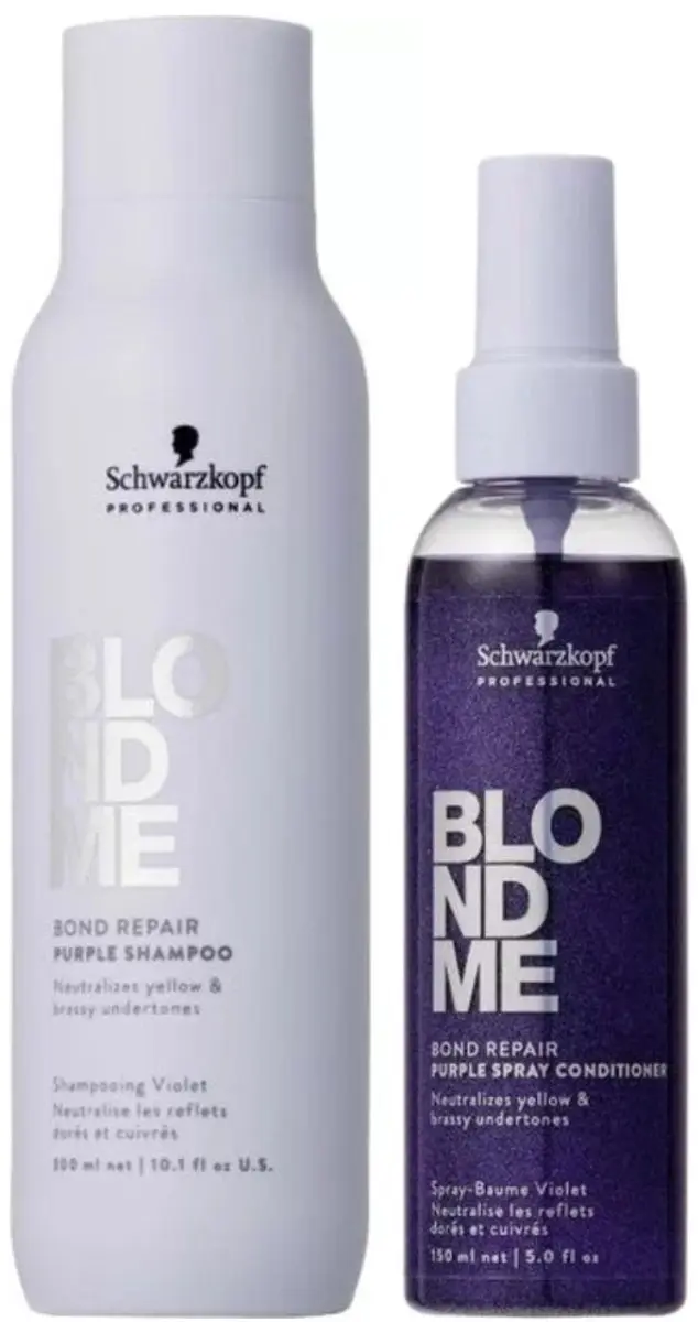 Schwarzkopf BLONDME Purple Toning Set 450ml