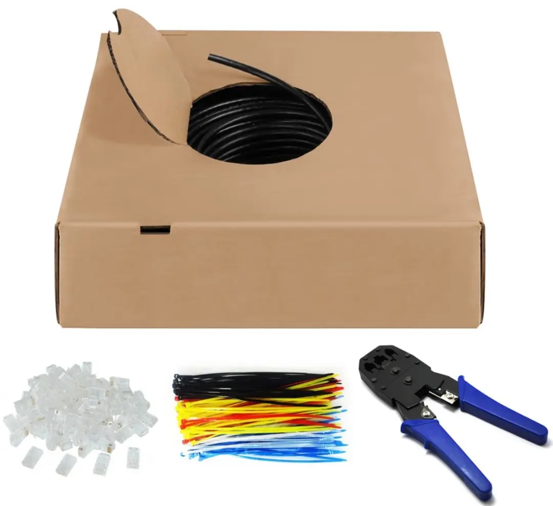 Goobay CAT 6 Netwerkkabelset Buiten