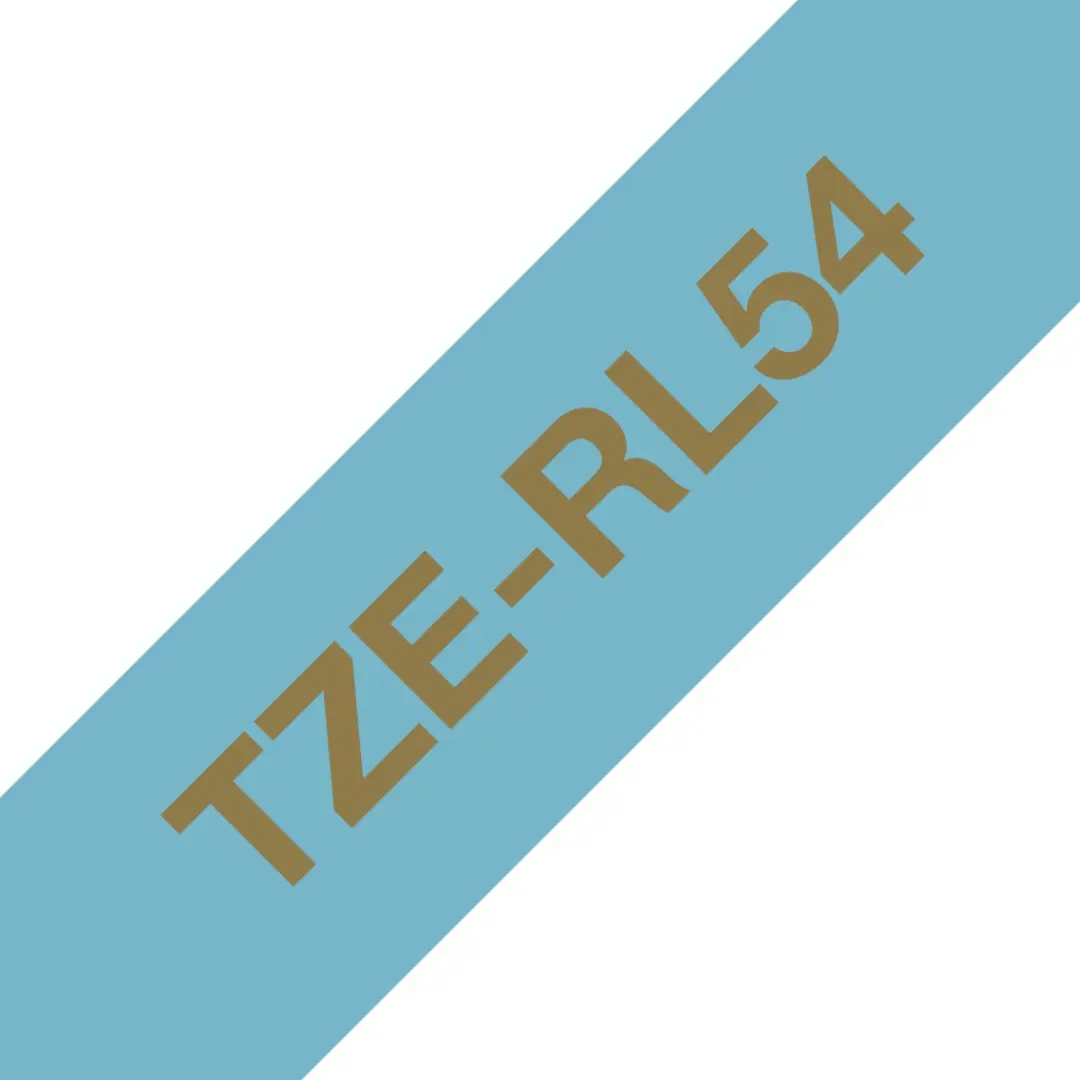Brother TZE-RL54 Printerlint - Goud