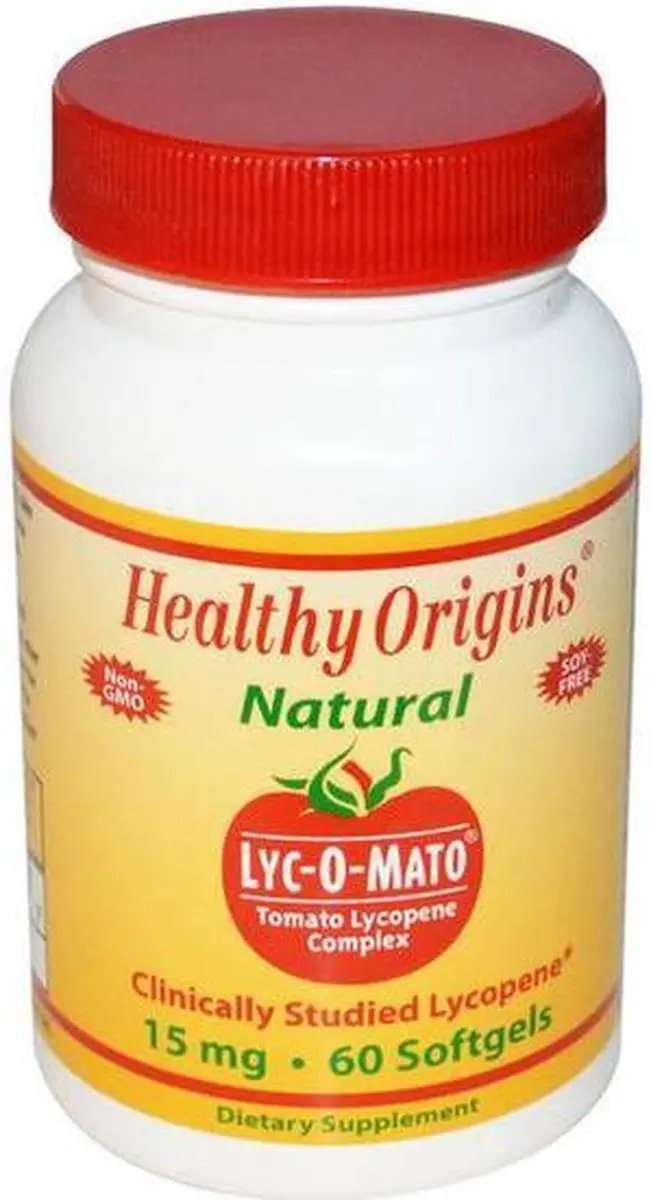 Lyc-O-Mato, Tomaat Lycopeen Complex 15 mg (60 gelcapsules)