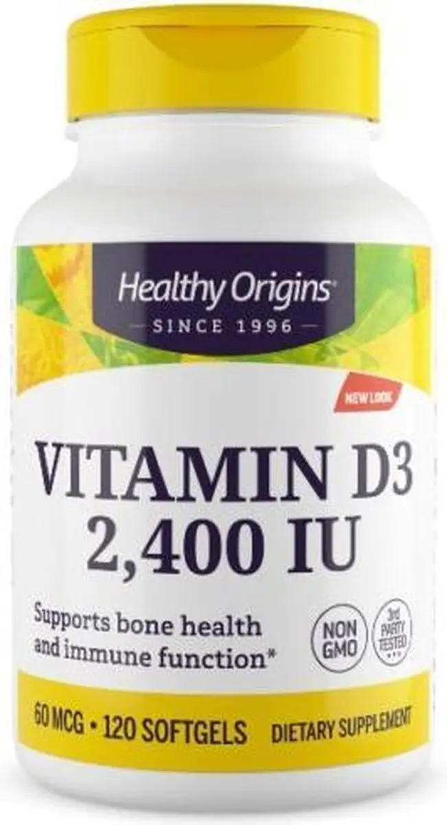 Vitamine D3 2400 IE (120 Softgels)
