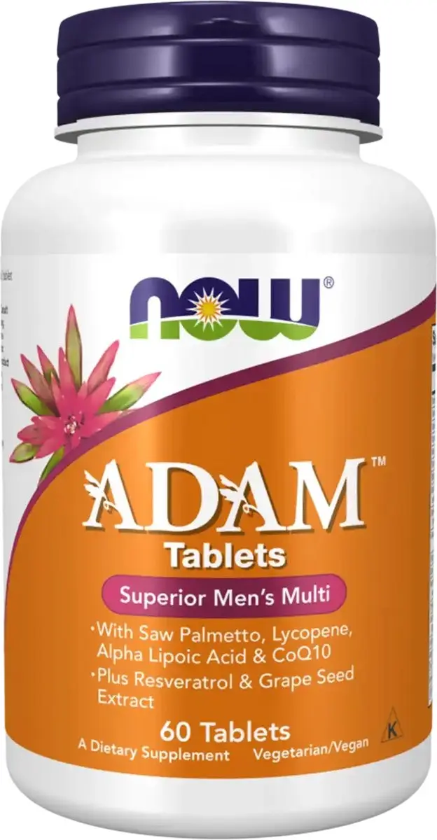 Now Foods ADAM (60 tabs) Unflavoured