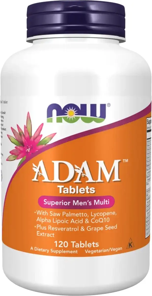 Now Foods ADAM (120 tabs) Unflavoured