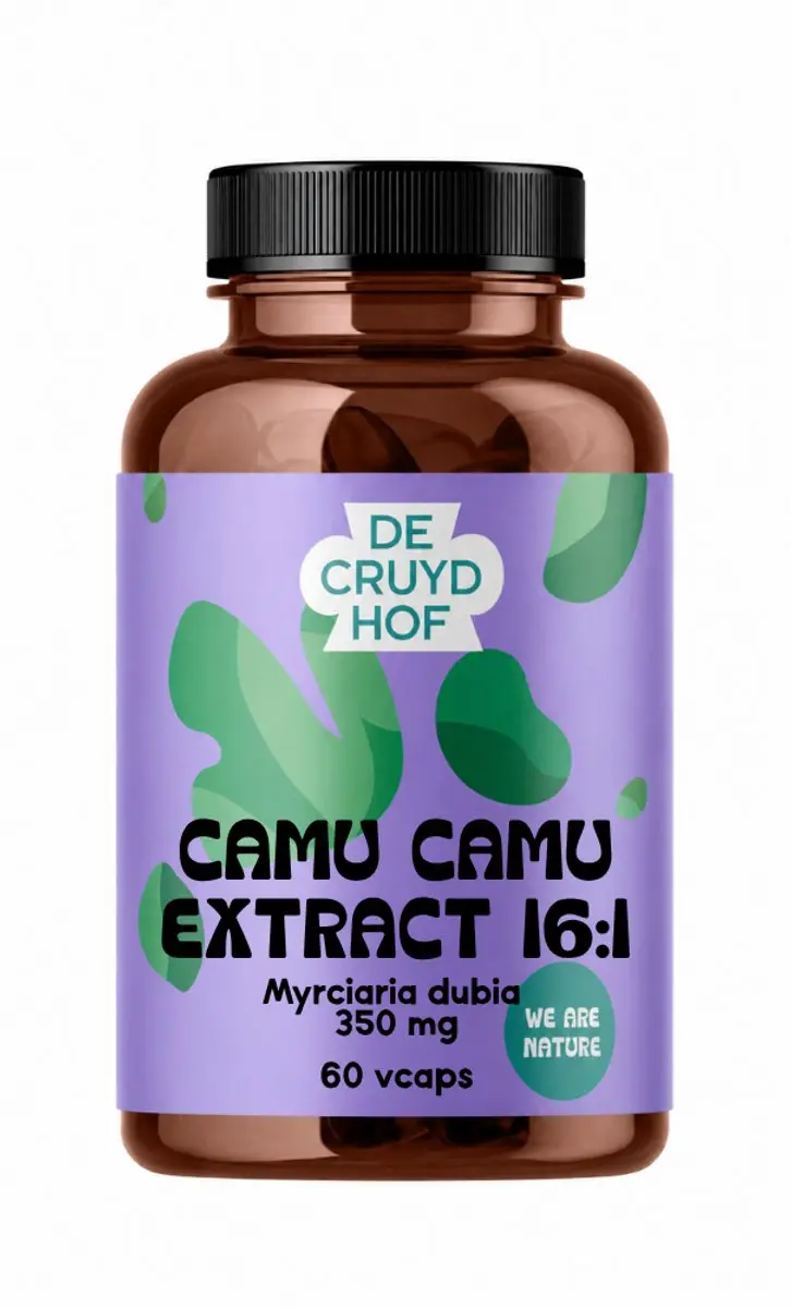 De Cruydhof Camu Camu Extract 60 Capsules