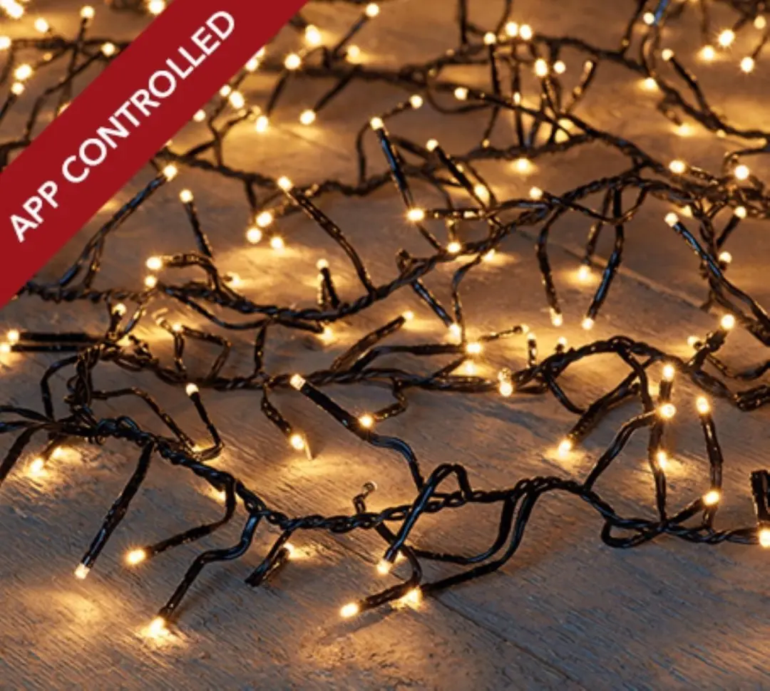 Anna's Collection Raamverlichting 280 LED - 200x140cm - Extra warm wit - afbeelding 4 van 6